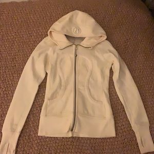 Barely Worn White Lululemon Jacket